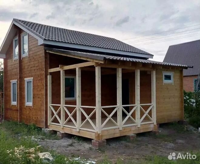 Бригада строителей, дома, кровля, фасад, фундамент