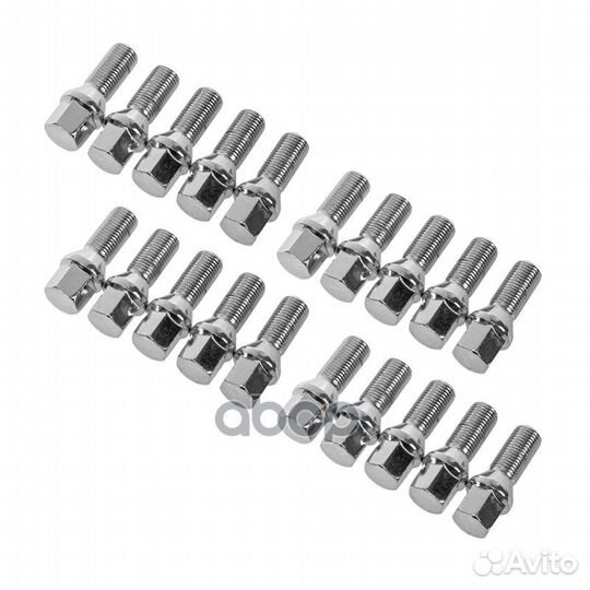 Болт колесный 14x1.50x28 C17 конус хром ganz BB134