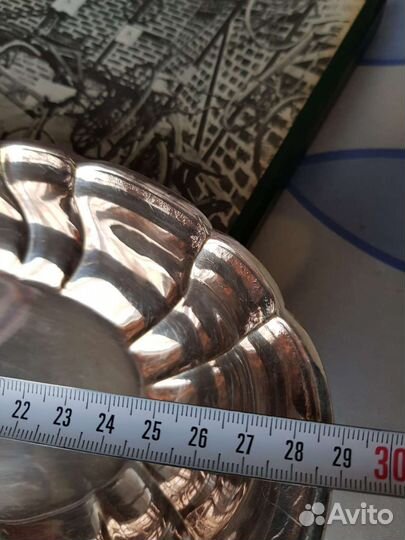 Посеребренная чаша