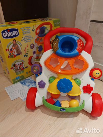 Ходунки каталка chicco