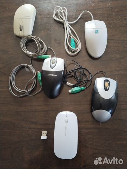 Мышь беспроводная новая и проводные б/у