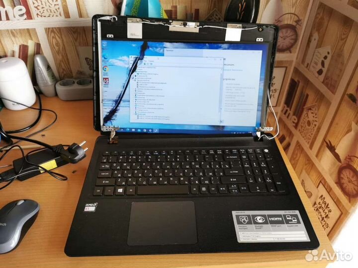 Acer ES1 в разборе