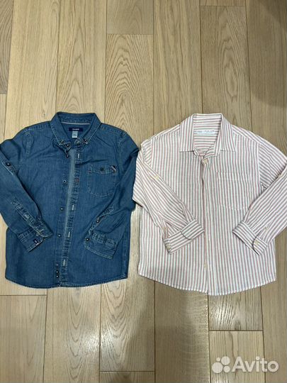 Рубашка детская 2 шт на рост 116 см