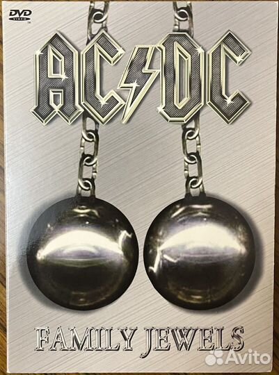 AC/DC Family jewels DvD cd диск 2005г