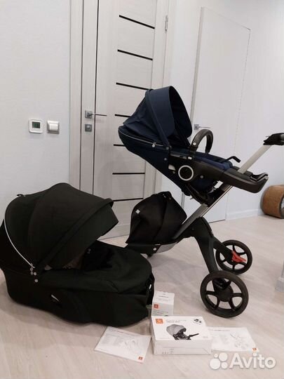 Коляска stokke xplory v6 2 в 1