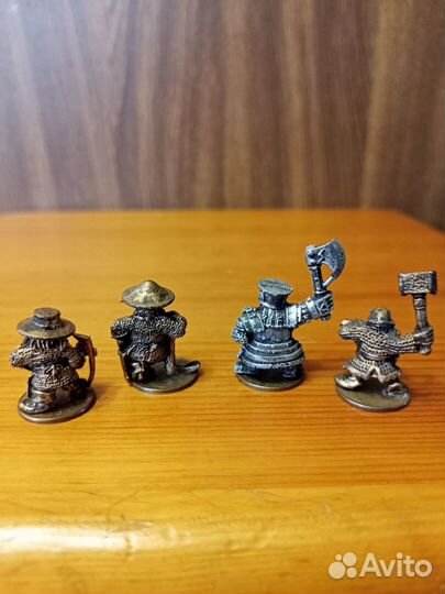 Фигурки гномов литьё