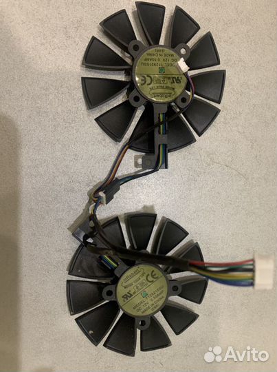 Кулера на видеокарту asus strix 1080