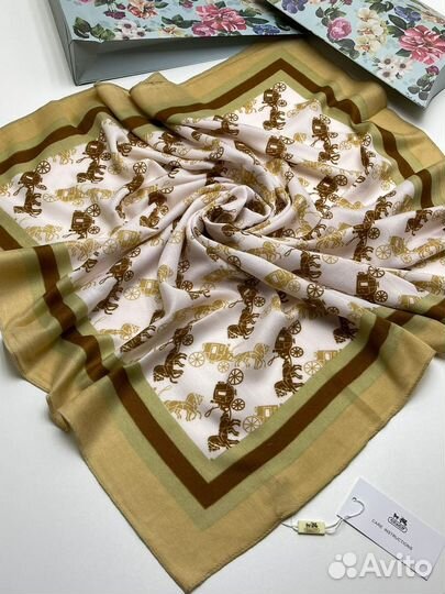 Кашемировый платок Coach 8 цветов