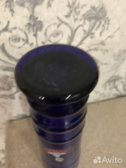 Ваза. СССР. Кобальтовое стекло. Винтаж