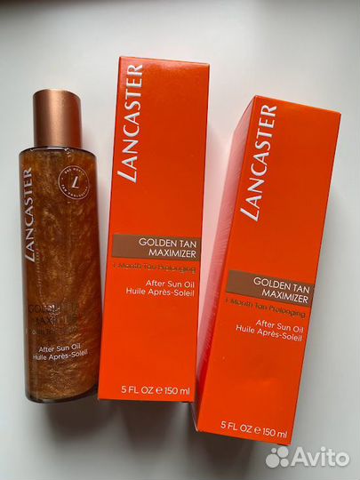 Lancaster golden TAN maximizer Масло для тела
