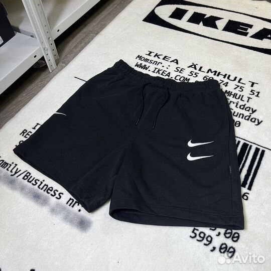 Шорты Nike Double Swoosh Black