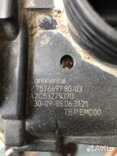 Дросельная заслонка бу Пежо 308