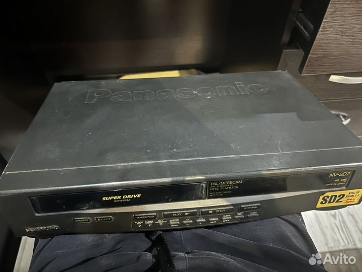 Видеомагнитофон panasonic nv-sd2