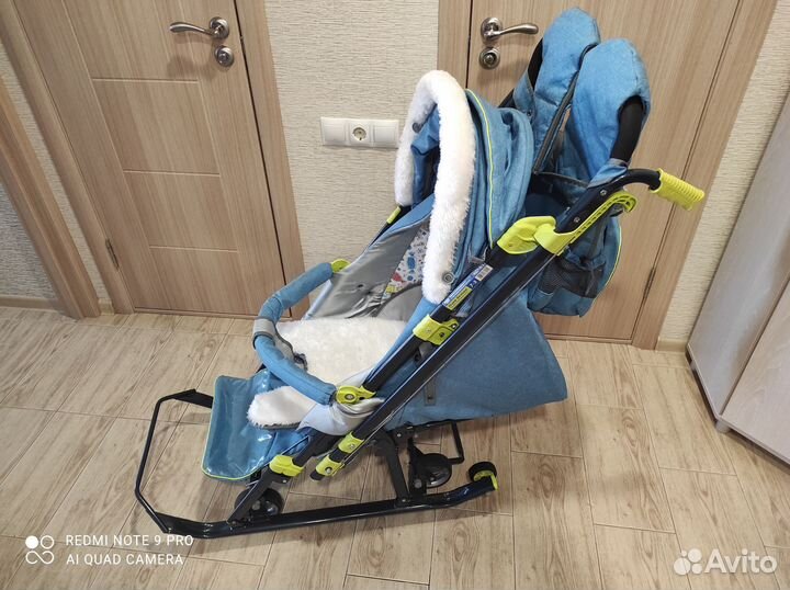 Санки коляска ника 7-8К