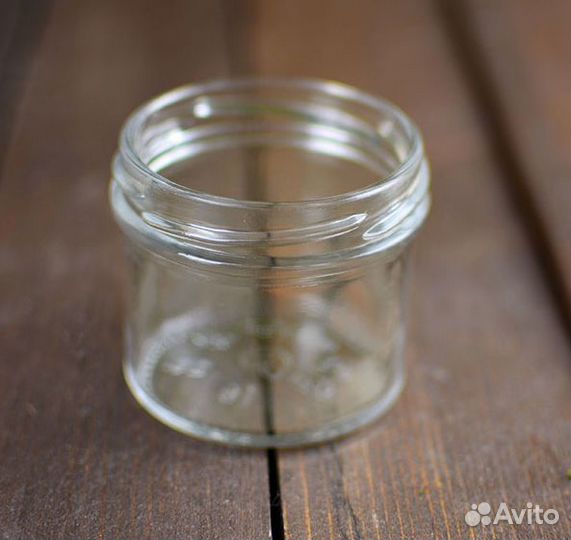 Стеклянная баночка, 0.125 л, то-66