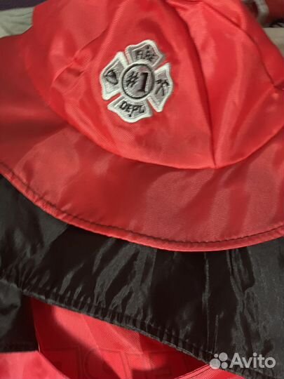 Костюм пожарного, индейца