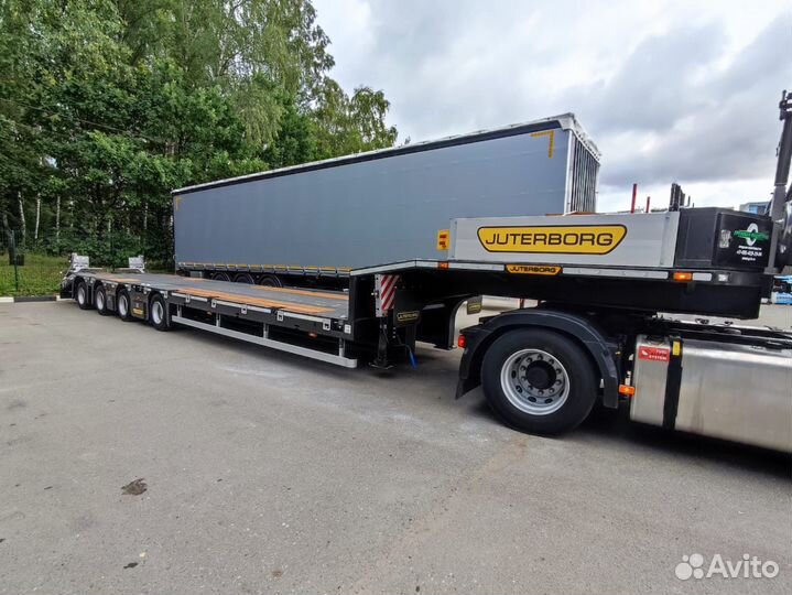 Полуприцеп трал (тяжеловоз) Juterborg JTB-50, 2023