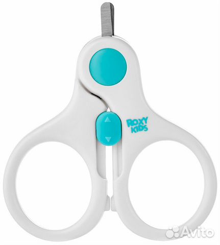 Маникюрные ножницы Roxy-kids для новорожденных с з