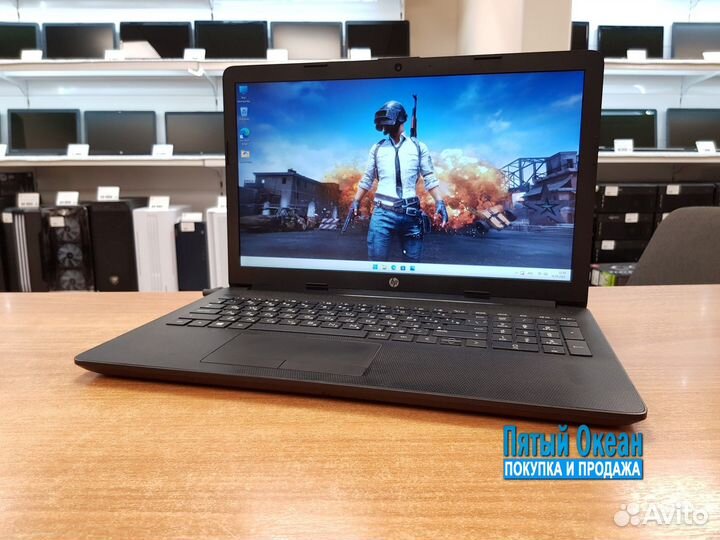 Ноутбук HP 15 FHD, AMD A4 9125, DDR4 8Gb, Гарантия