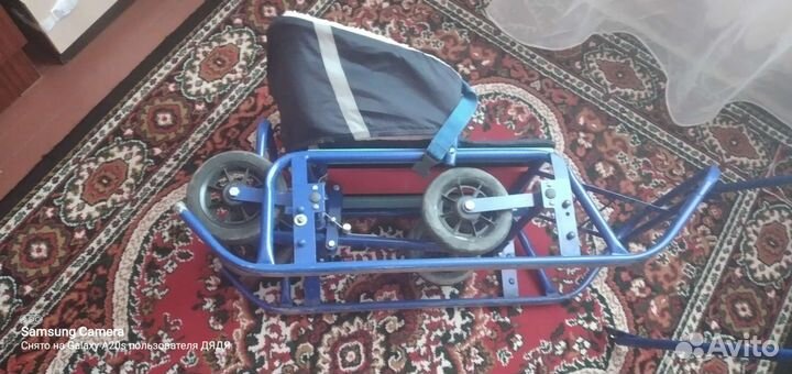 Детские санки коляска бу