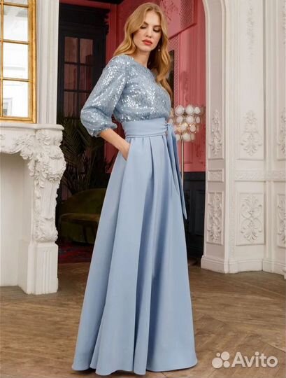 Вечернее платье 48 размер бу