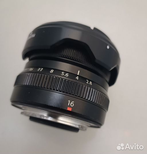 Объектив Fuji XF 16mm F 2,8 R WR б/у