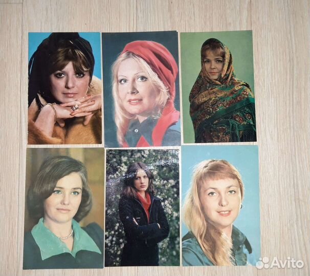 Открытки артистов, календарики