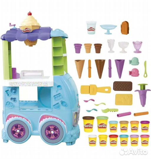 Набор игровой Play-Doh Фургон с мороженым