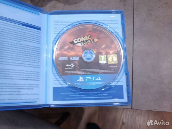 Игра для приставки sonic forces