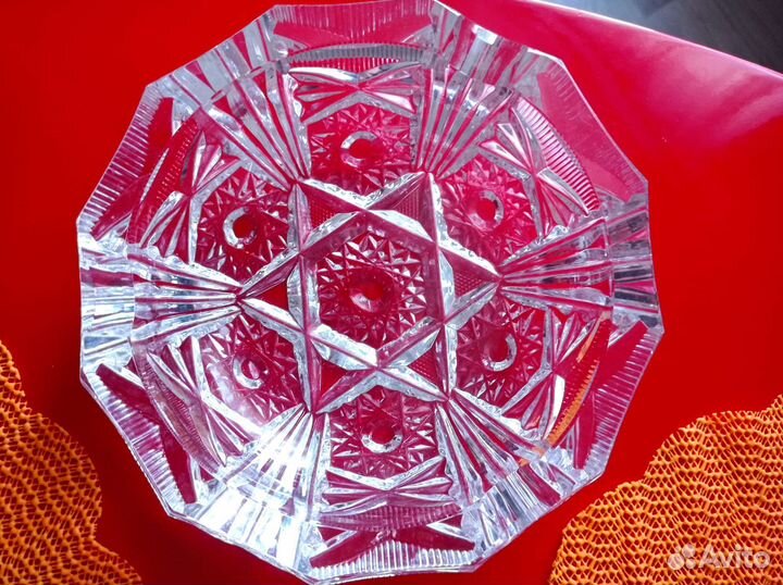 Хрустальная пепельница