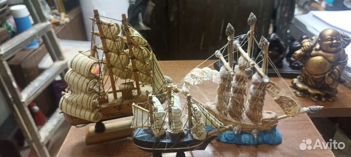 Корабль сувенирный СССР