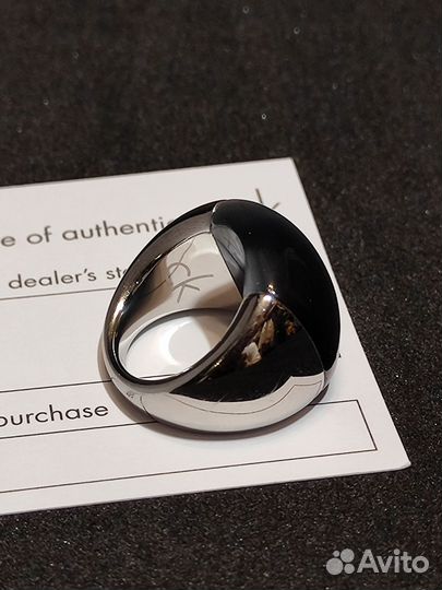 Кольцо с кошачьим глазом Calvin Klein