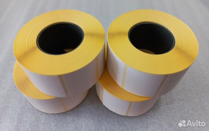 Термоэтикетки 75х120мм (250 шт)