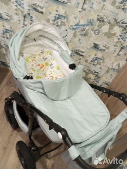Коляска 2 в 1 бу