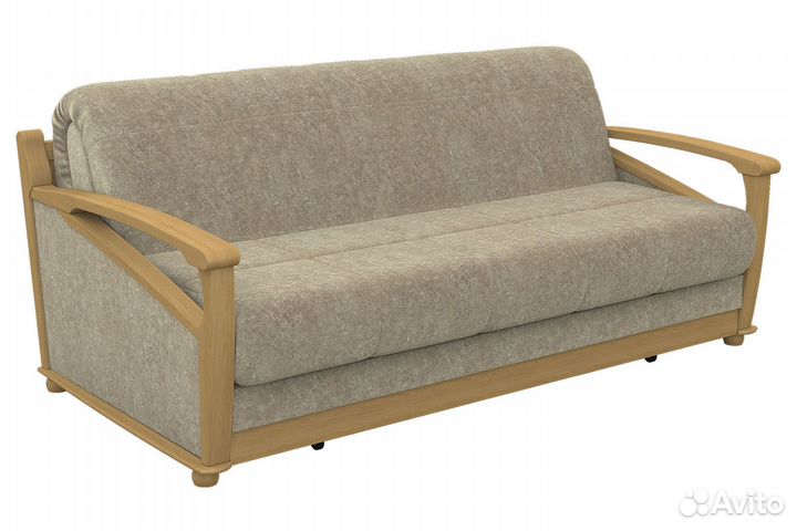 Диван Глория-аккордеон (массив) 1,8