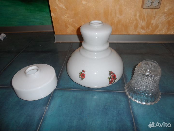 Плафоны для люстры СССР много