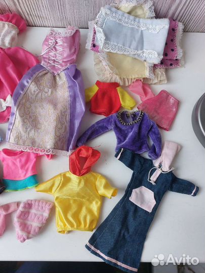 Одежда для Барби пакетом