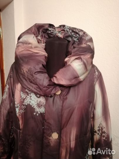 Пуховик новый зимний женский 52, 54. 54. 54