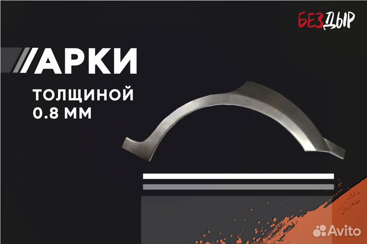 Кузовная арка Hyundai Getz правая