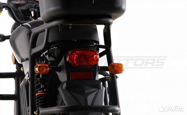 Мопед rockot alpha tourist RM50-1 (черный глянцевы