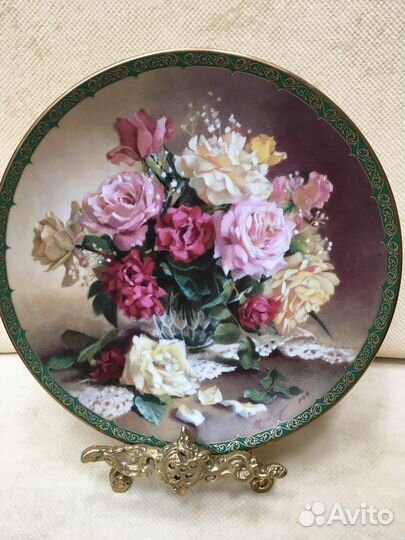 Коллекционная фарфоровая тарелка