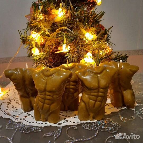 Свечи восковые медовые