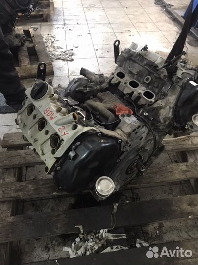 Двигатель ауди A6 C6 2.4 BDW 2006