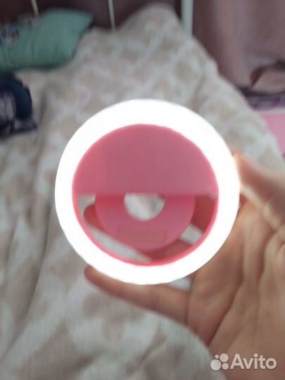 Мини-кольцевая лампа на телефон