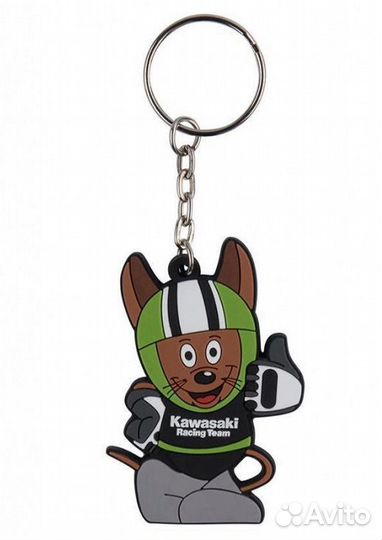 Брелок PVC mouse keychain