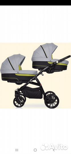 Коляска для двойни 2 в 1