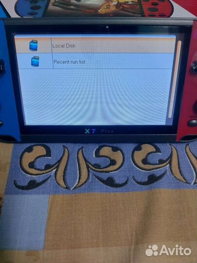 Портативная игровая приставка X7 Plus