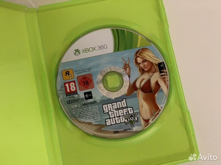 Игровой диск GTA5 и motosport 3 на xbox 360