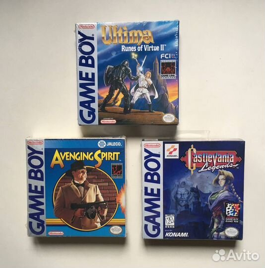 Игры для Game Boy и Game Boy Advance