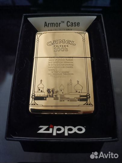 Зажигалка zippo с гравировкой Камел(Camel)